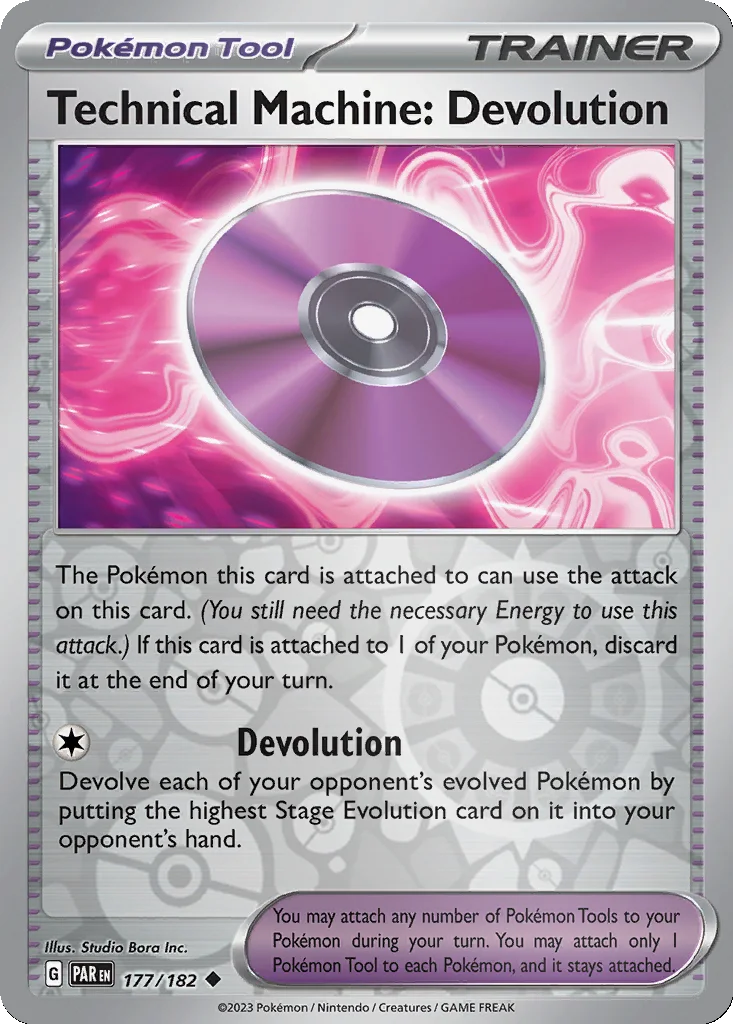 Technical Machine: Devolution 177/182 Paradox Rift (Reverse holo)