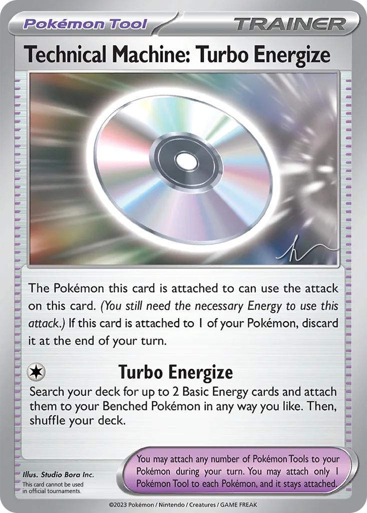 Technical Machine: Turbo Energize 179/182 Paradox Rift (World Championships Deck 2024: Crushing Thorn by Fernando Cifuentes)