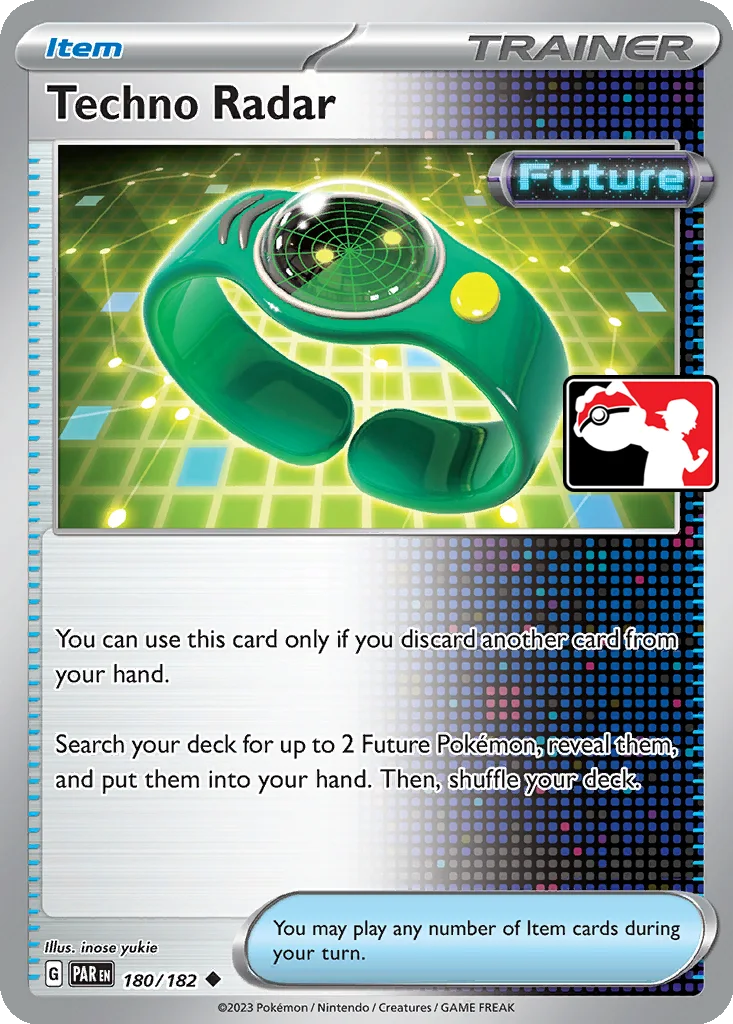 Techno Radar 180/182 Paradox Rift (Play! Pokémon)