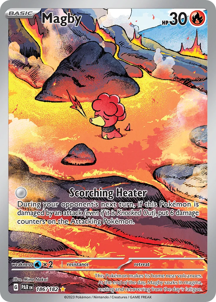 Magby 186/182 Paradox Rift (Holo)
