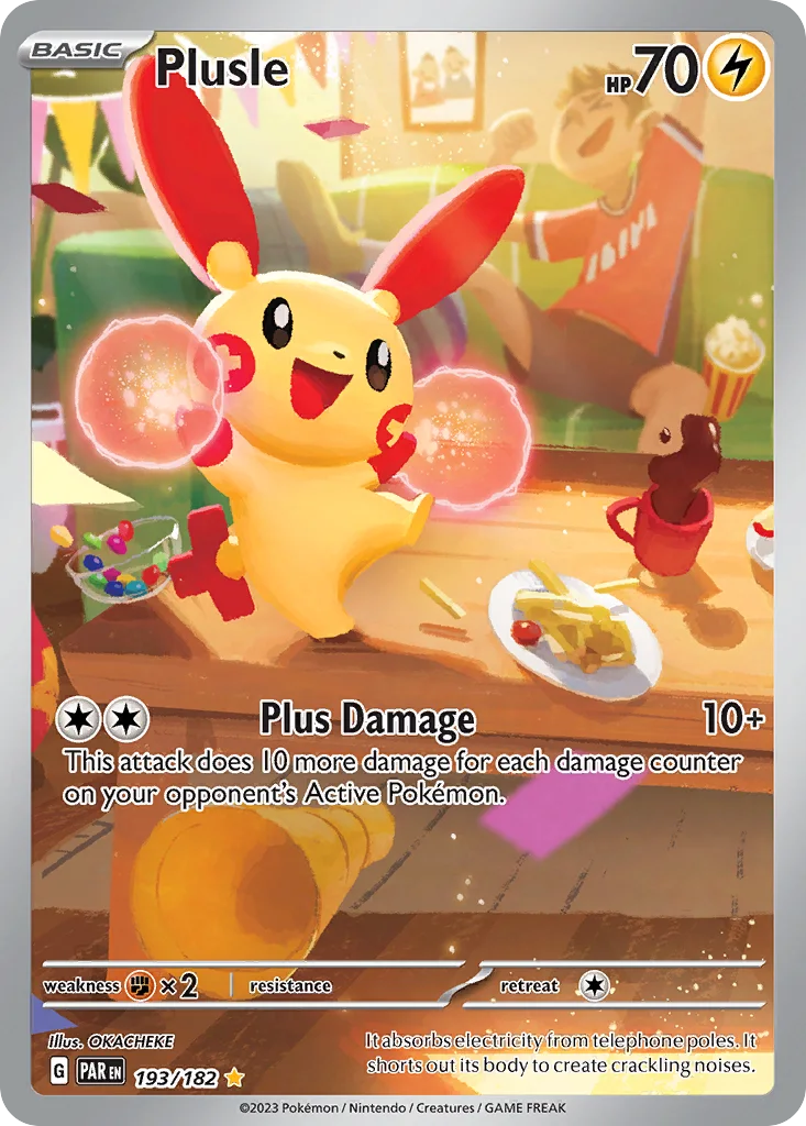 Plusle 193/182 Paradox Rift (Holo)