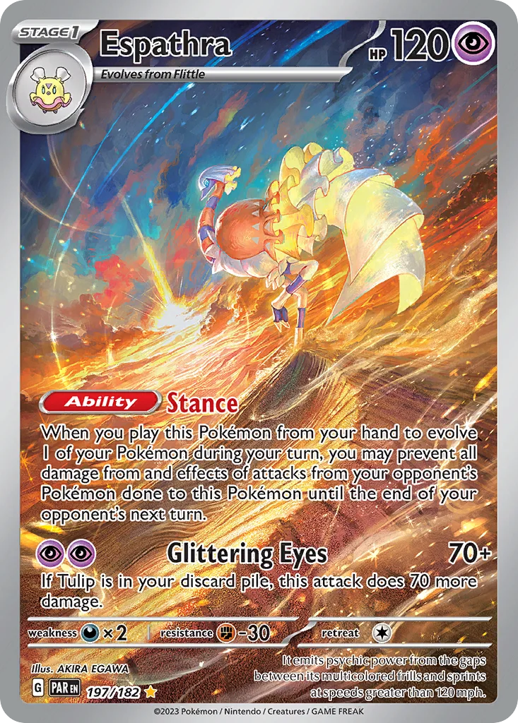 Espathra 197/182 Paradox Rift (Holo)