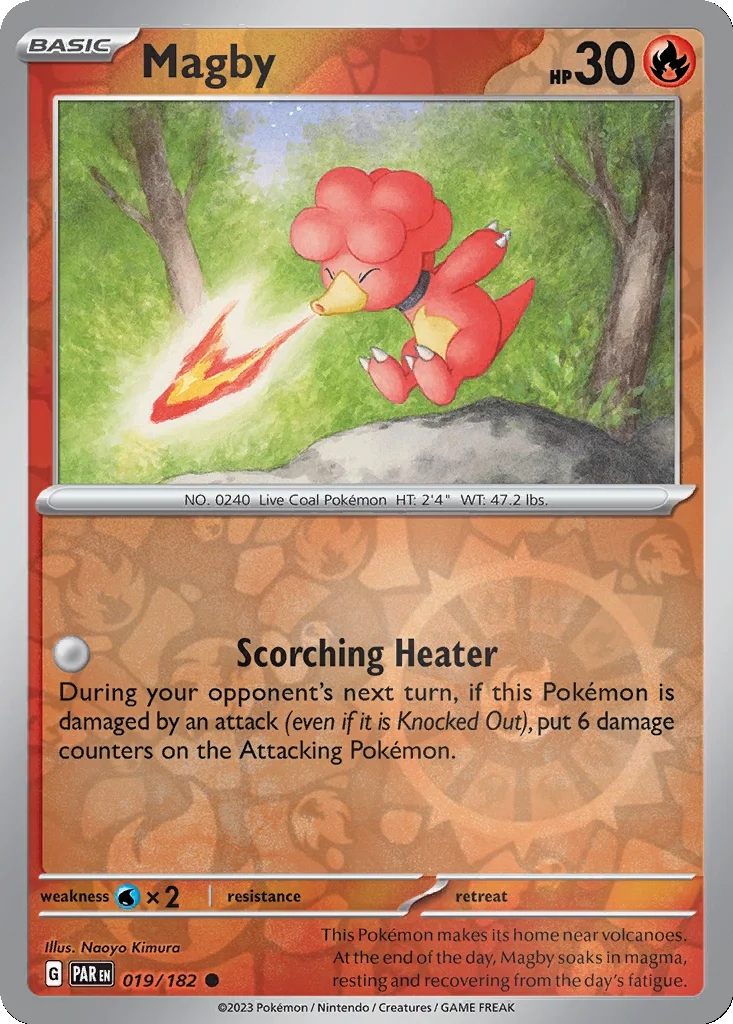 Magby 019/182 Paradox Rift (Reverse holo)