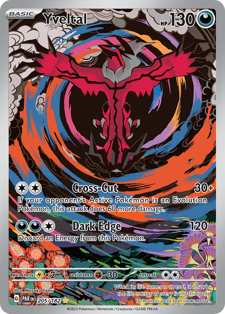 Yveltal 205/182 Paradox Rift (Holo)