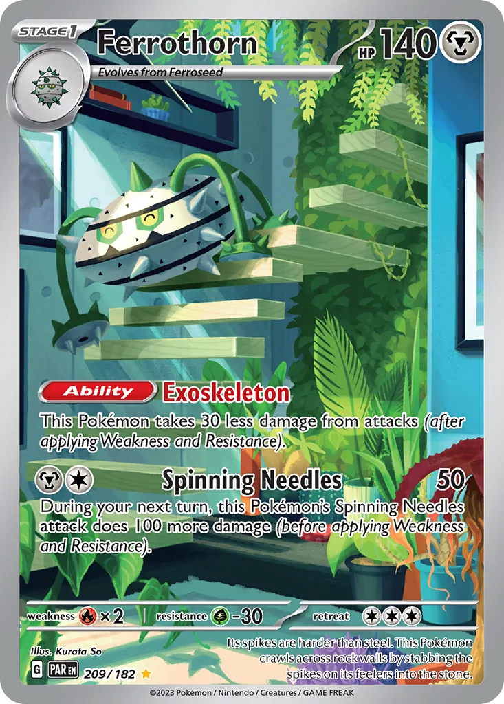 Ferrothorn 209/182 Paradox Rift (Holo)