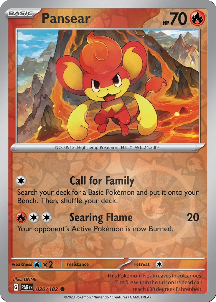 Pansear 020/182 Paradox Rift (Reverse holo)