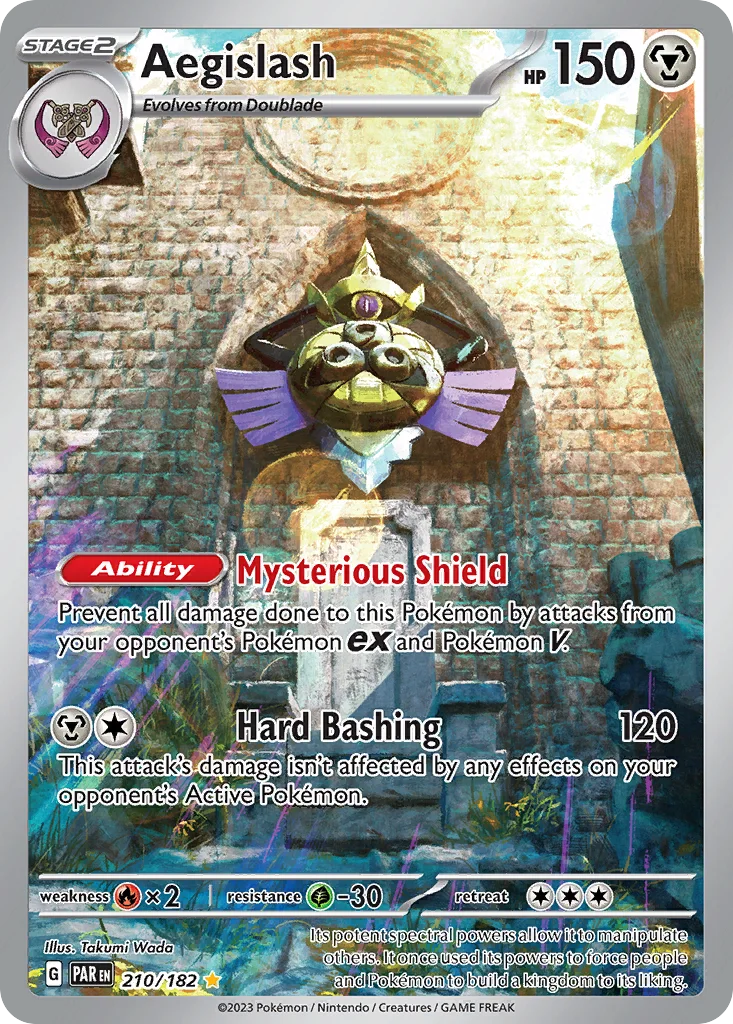 Aegislash 210/182 Paradox Rift (Holo)