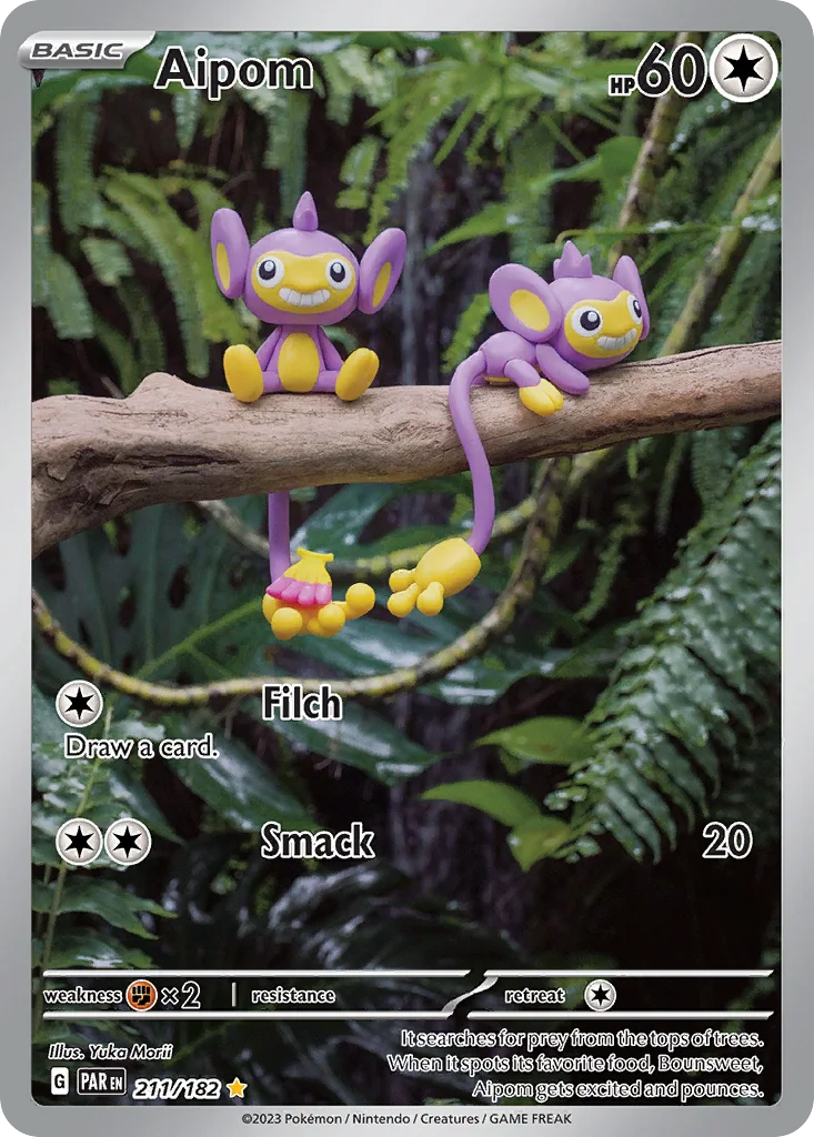 Aipom 211/182 Paradox Rift (Holo)