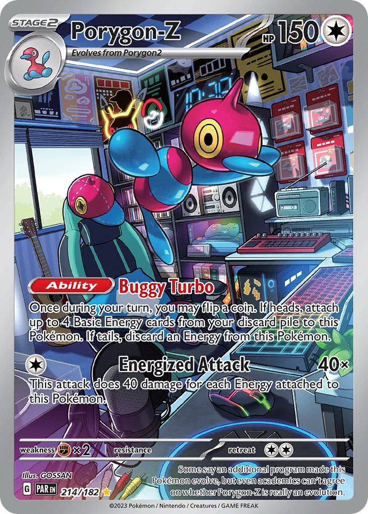 Porygon-Z 214/182 Paradox Rift (Holo)