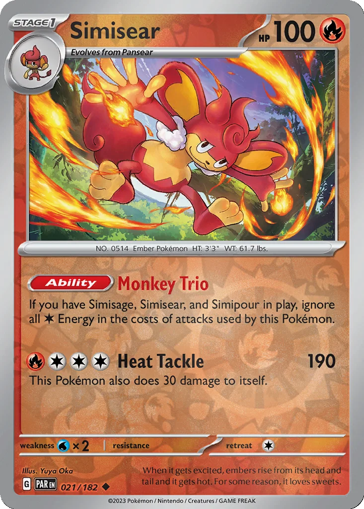 Simisear 021/182 Paradox Rift (Reverse holo)