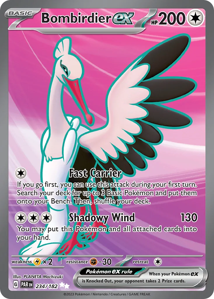 Bombirdier ex 234/182 Paradox Rift (Holo)