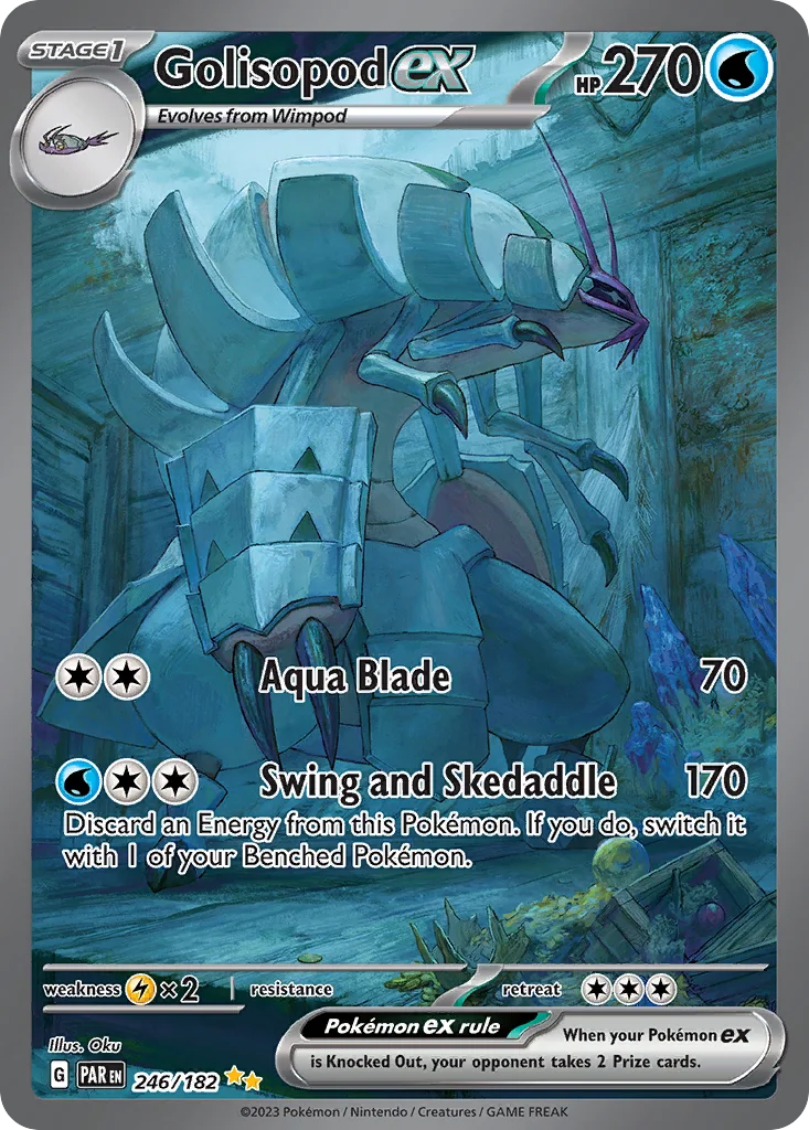 Golisopod ex 246/182 Paradox Rift (Holo)