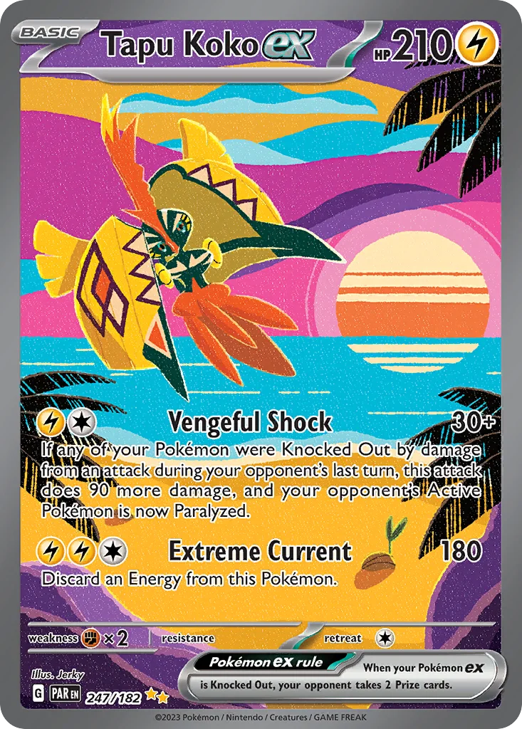 Tapu Koko ex 247/182 Paradox Rift (Holo)