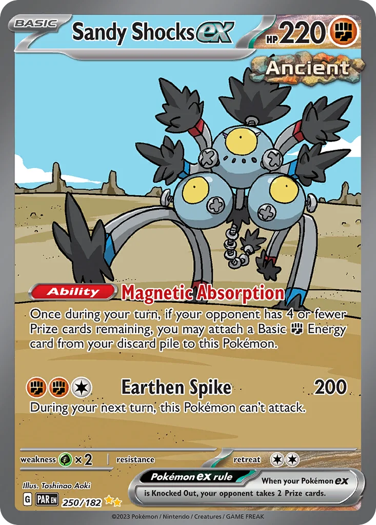 Sandy Shocks ex 250/182 Paradox Rift (Holo)