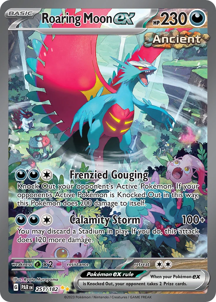 Roaring Moon ex 251/182 Paradox Rift (Holo)