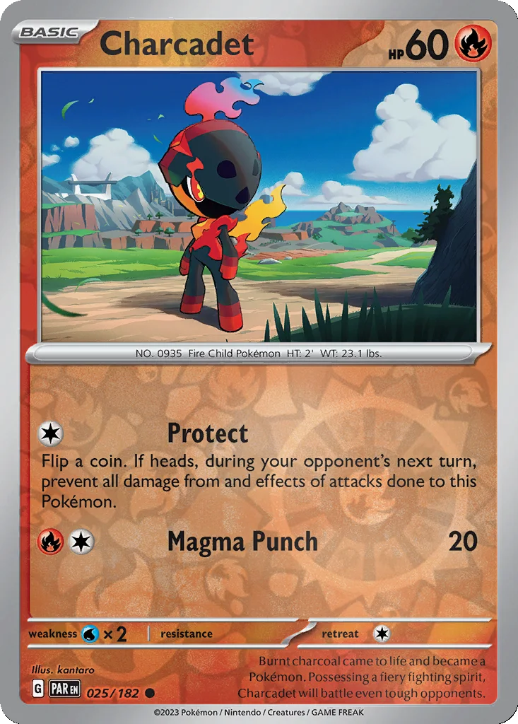 Charcadet 025/182 Paradox Rift (Reverse holo)
