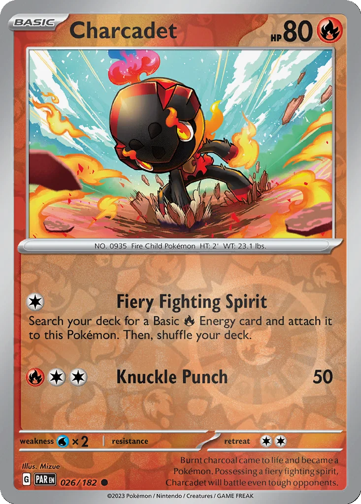 Charcadet 026/182 Paradox Rift (Reverse holo)