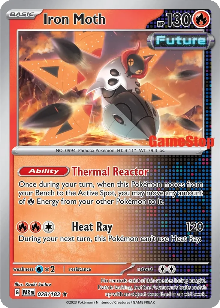 Iron Moth 028/182 Paradox Rift (GameStop)