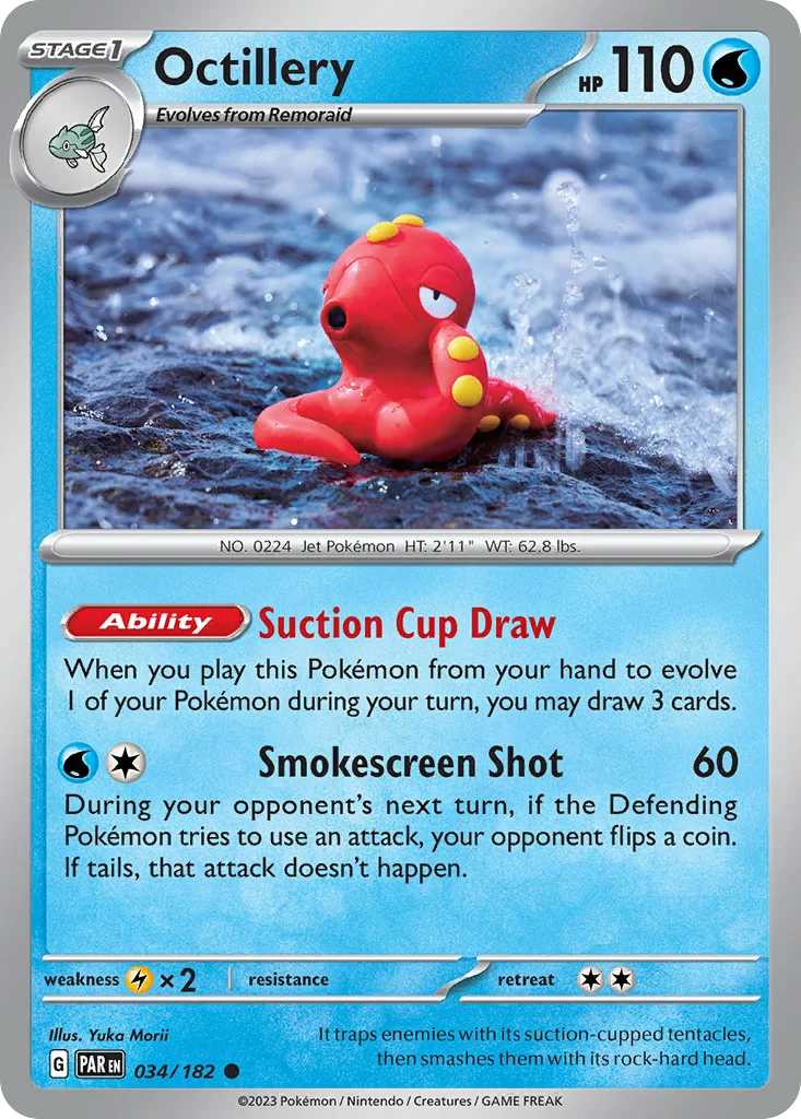 Octillery 034/182 Paradox Rift (Normal)
