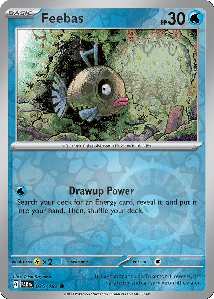 Feebas 035/182 Paradox Rift (Reverse holo)