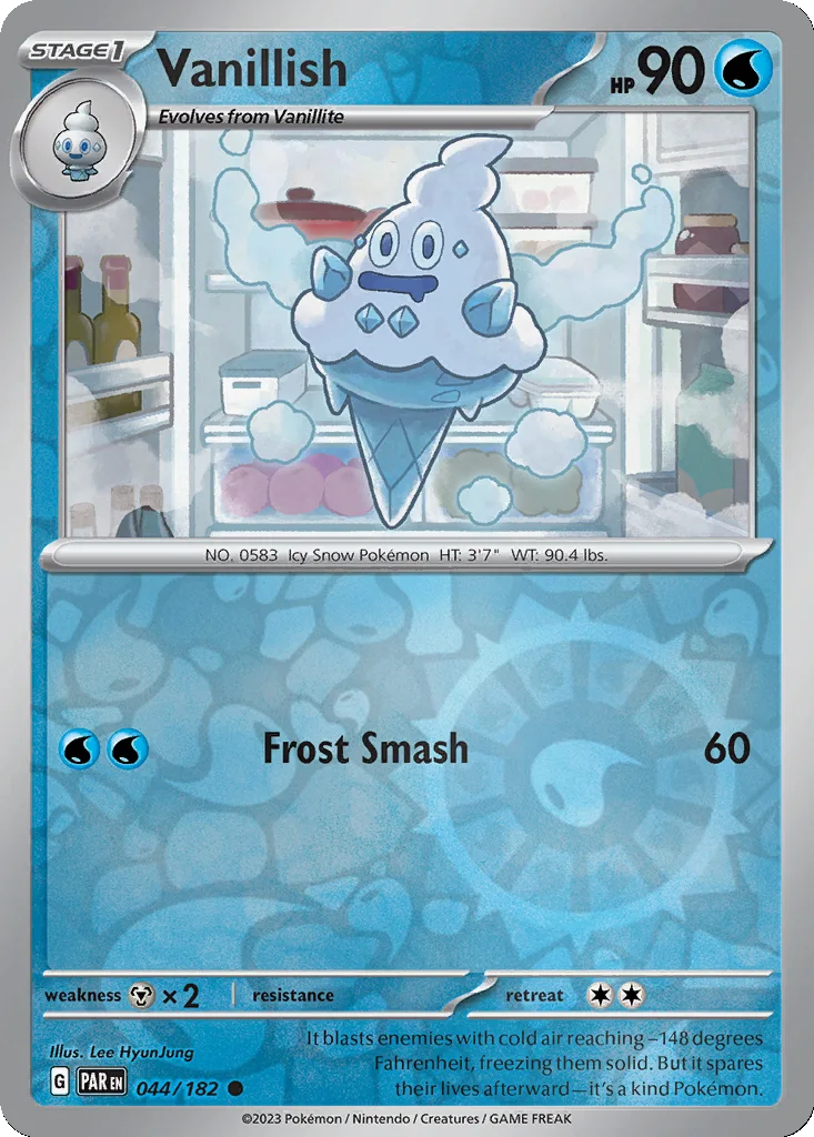 Vanillish 044/182 Paradox Rift (Reverse holo)