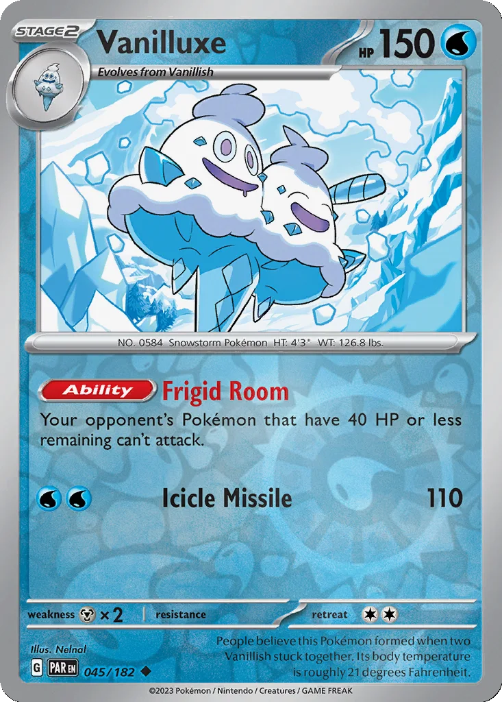 Vanilluxe 045/182 Paradox Rift (Reverse holo)