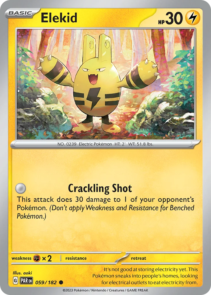 Elekid 059/182 Paradox Rift (Normal)