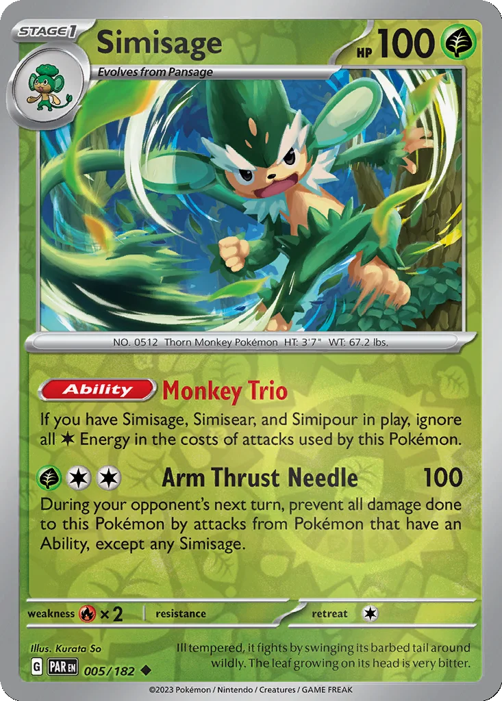 Simisage 005/182 Paradox Rift (Reverse holo)