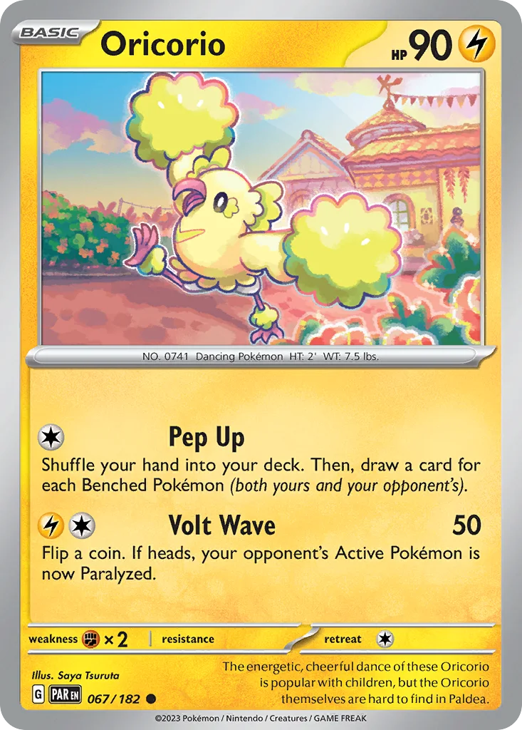 Oricorio 067/182 Paradox Rift (Normal)