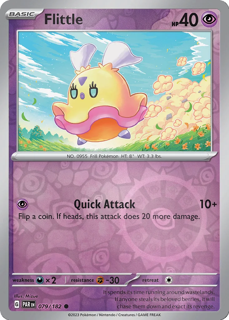 Flittle 079/182 Paradox Rift (Reverse holo)