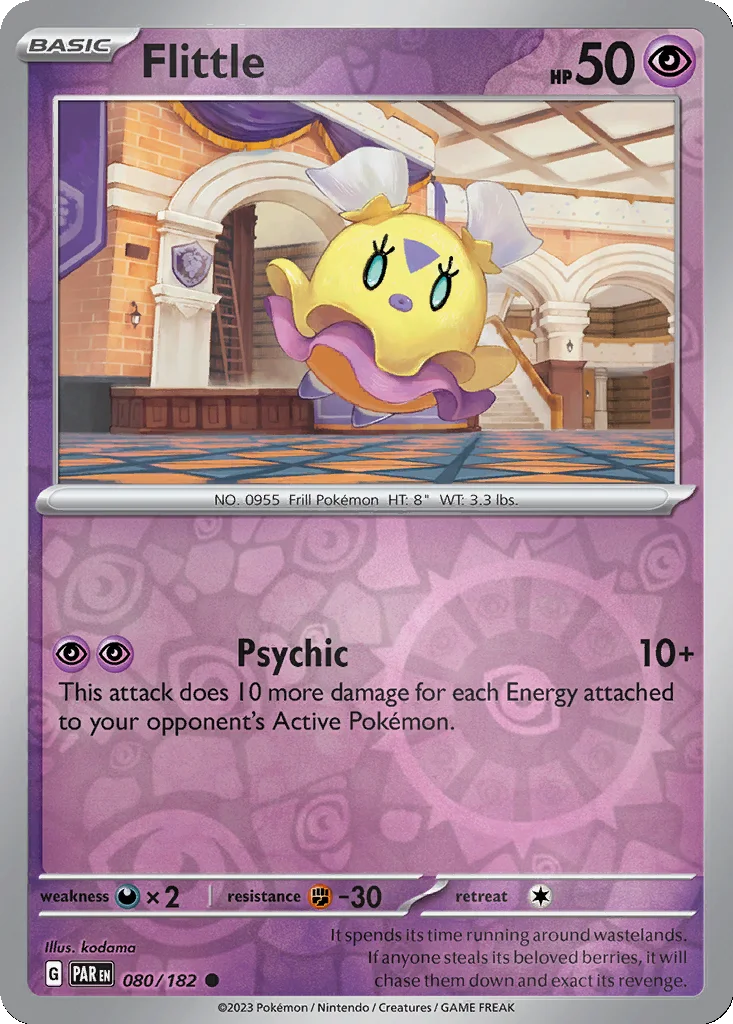 Flittle 080/182 Paradox Rift (Reverse holo)