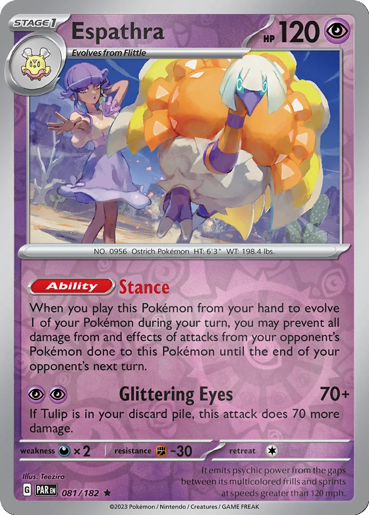 Espathra 081/182 Paradox Rift (Reverse holo)