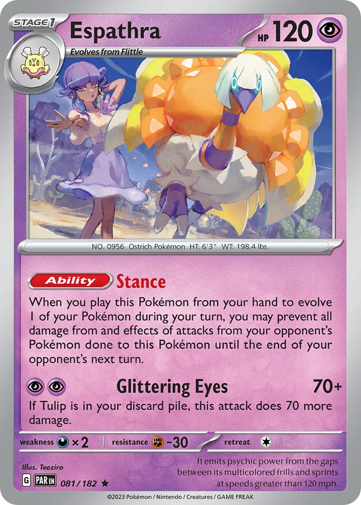 Espathra 081/182 Paradox Rift (Non-Holo)
