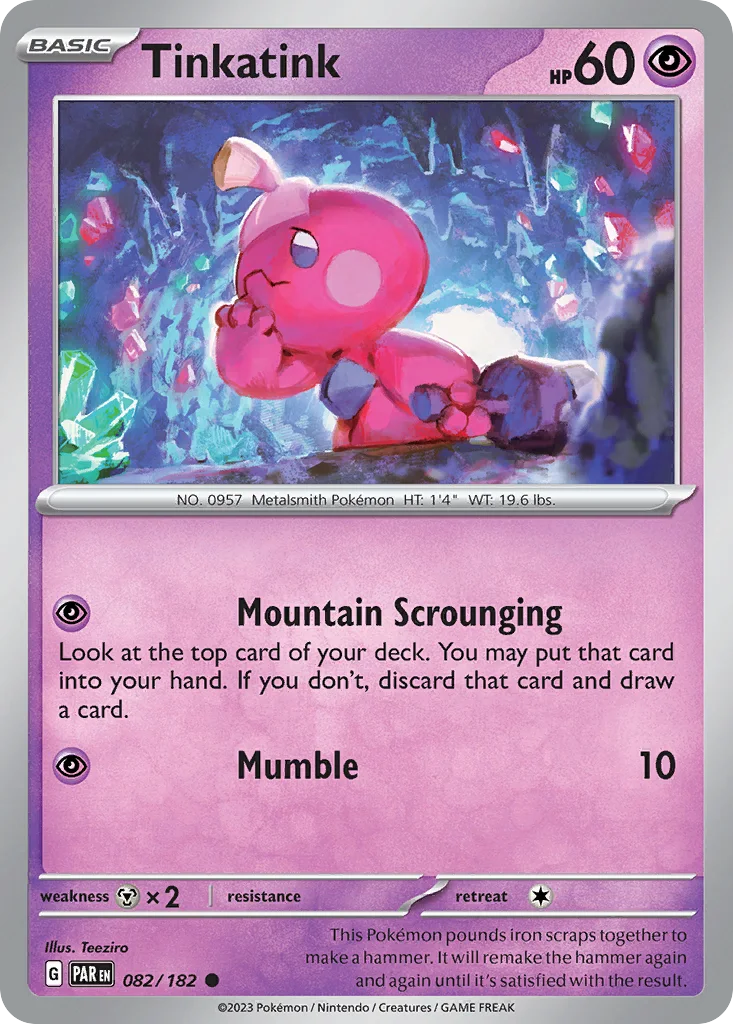 Tinkatink 082/182 Paradox Rift (Normal)