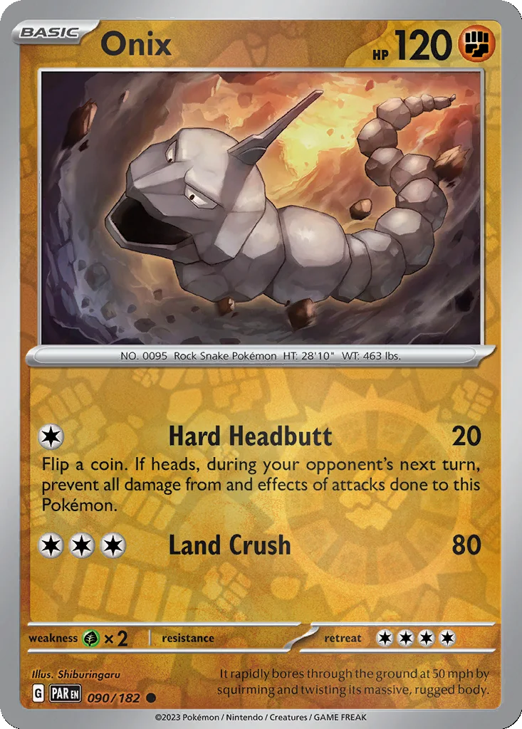 Onix 090/182 Paradox Rift (Reverse holo)