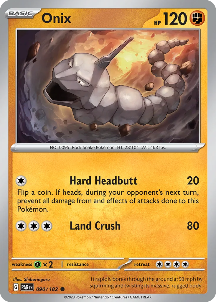 Onix 090/182 Paradox Rift (Normal)
