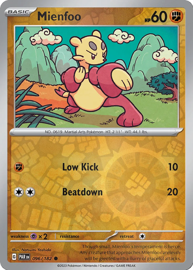 Mienfoo 096/182 Paradox Rift (Reverse holo)