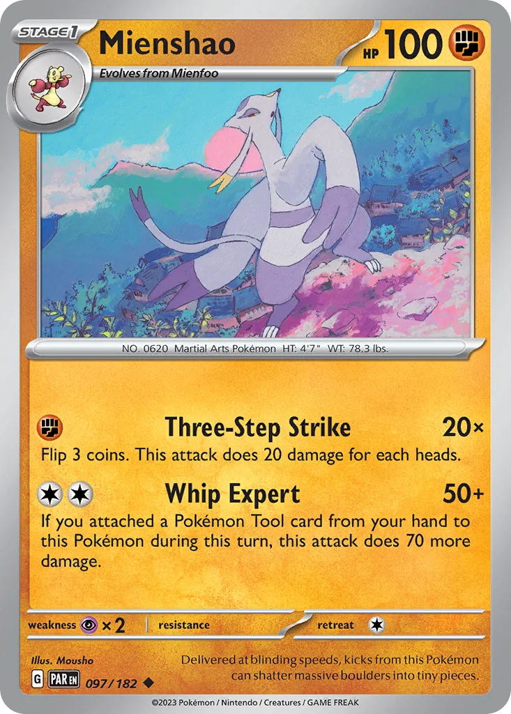 Mienshao 097/182 Paradox Rift (Normal)