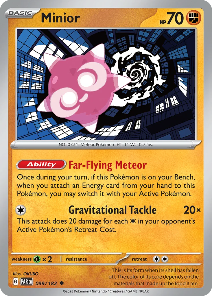 Minior 099/182 Paradox Rift (Normal)