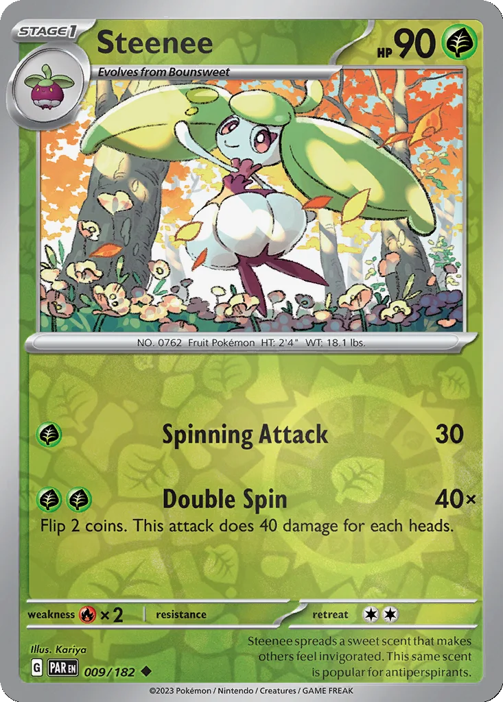 Steenee 009/182 Paradox Rift (Reverse holo)