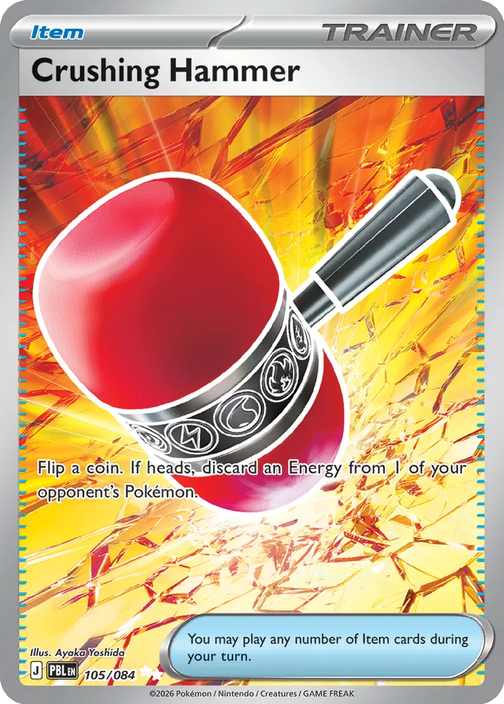Crushing Hammer 105/084 Pitch Black (Holo)