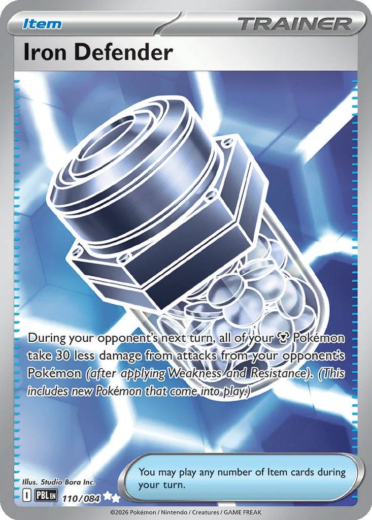 Iron Defender 110/084 Pitch Black (Holo)