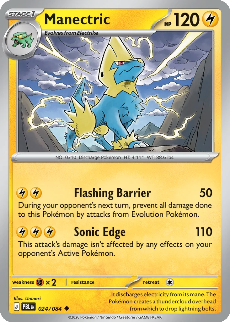 Manectric 024/084 ME05: Pitch Black (Normal)