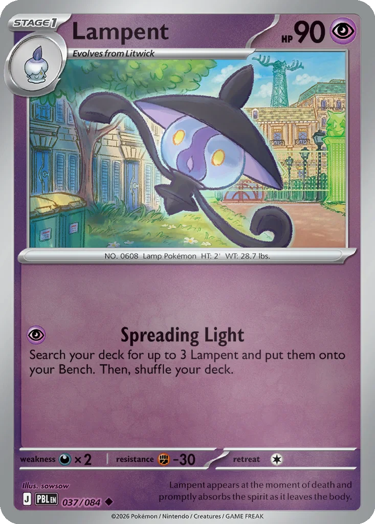 Lampent 037/084 ME05: Pitch Black (Reverse holo)