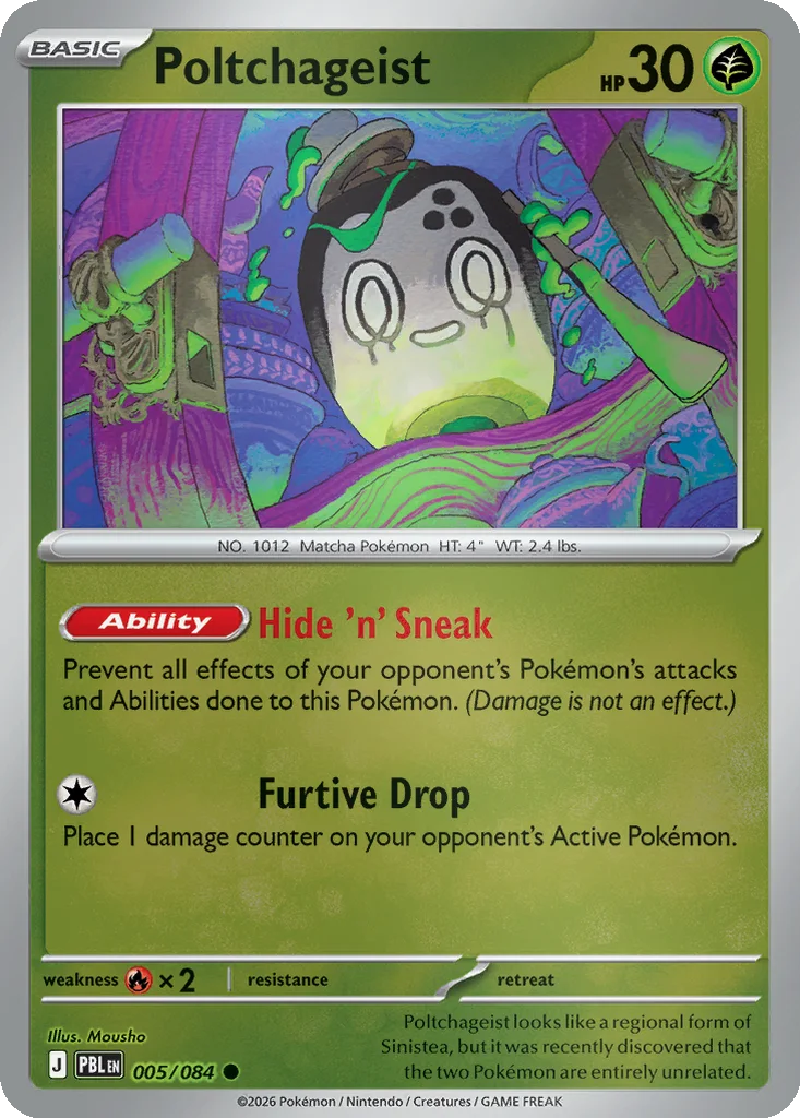 Poltchageist 005/084 ME05: Pitch Black (Reverse holo)