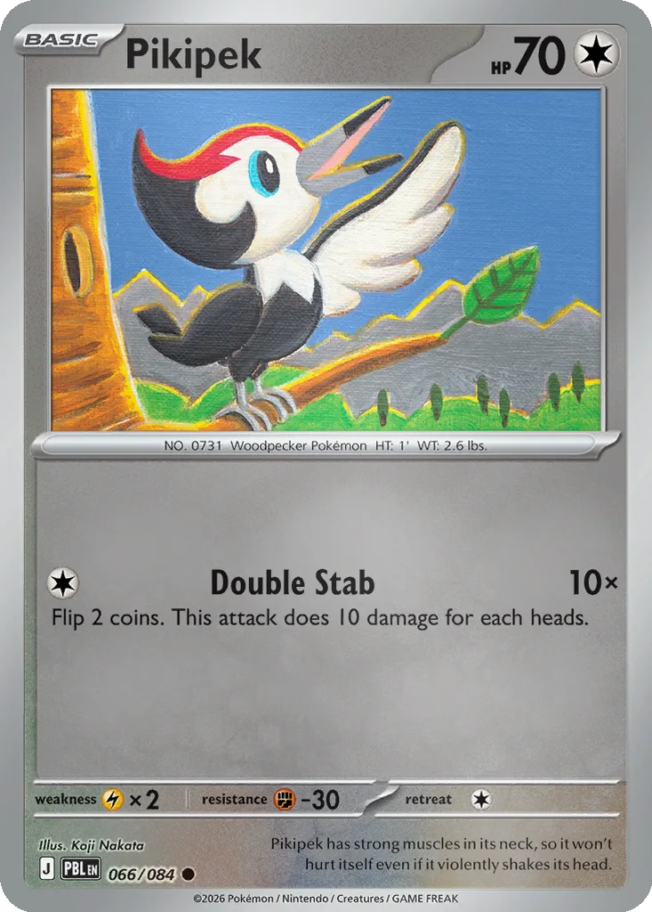 Pikipek 066/084 ME05: Pitch Black (Reverse holo)