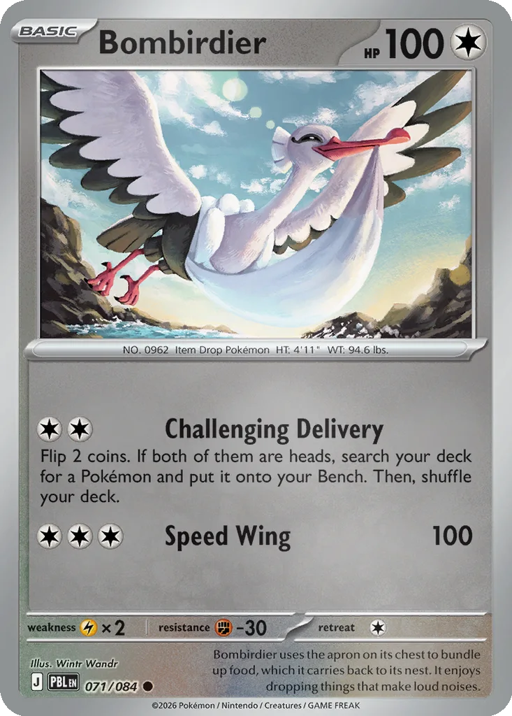 Bombirdier 071/084 ME05: Pitch Black (Reverse holo)