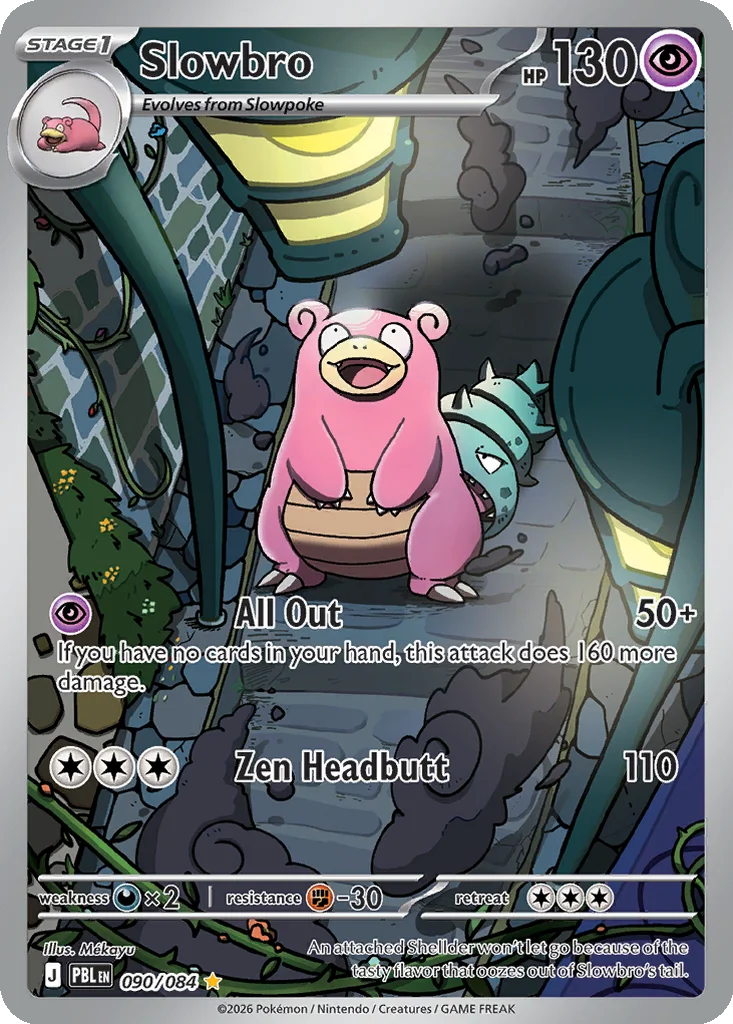 Slowbro 090/084 ME05: Pitch Black (Holo)
