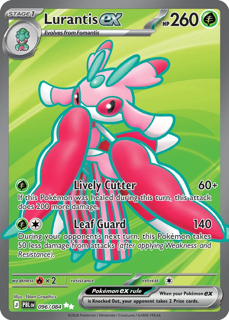 Lurantis ex 096/084 ME05: Pitch Black (Holo)