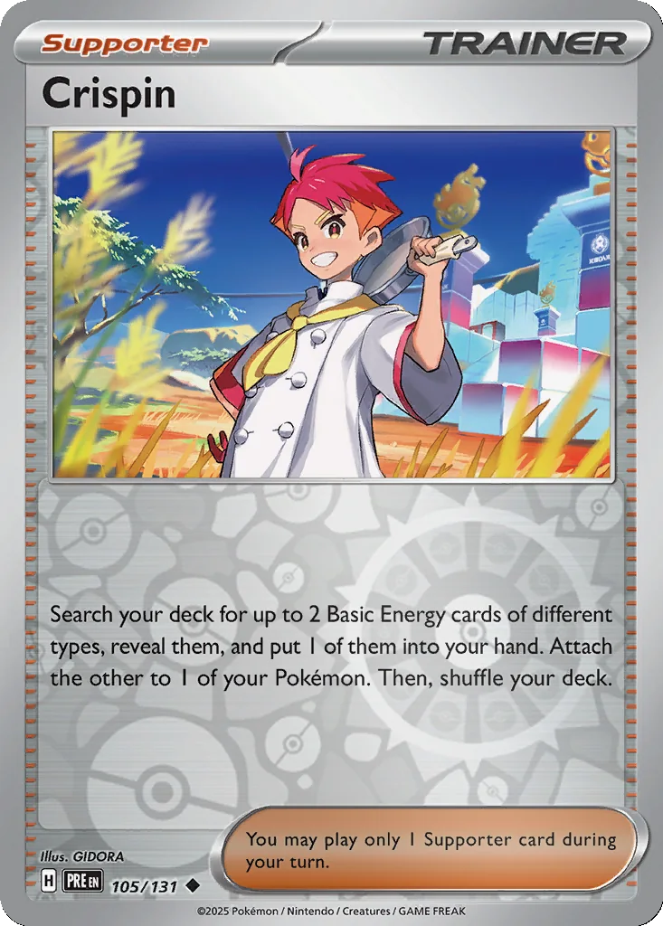 Crispin 105/131 SV: Prismatic Evolutions (Reverse holo)